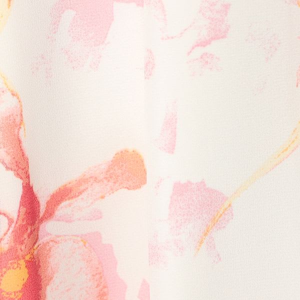 花柄フレアスカート