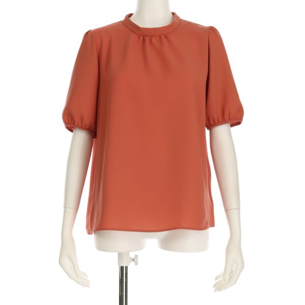 ハイネックブラウス