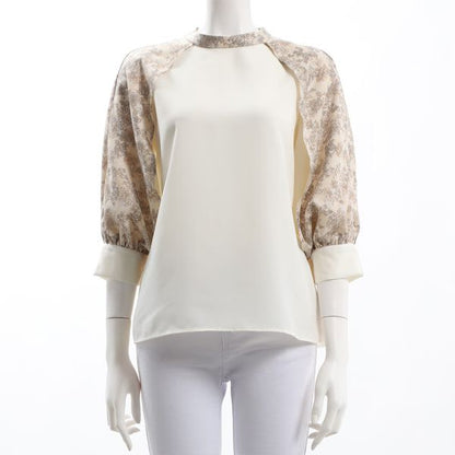 レイヤードスタンドネックブラウス