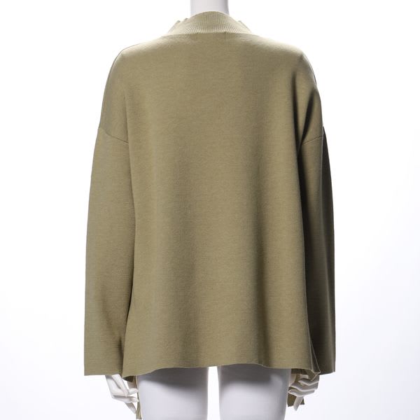 サイドスリットデザインニット