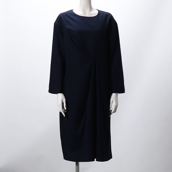 アシンメトリータックワンピース