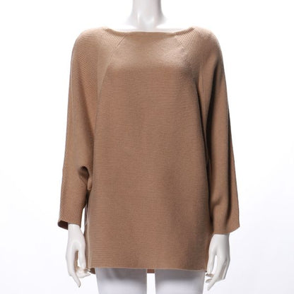 ドルマンスリーブニット