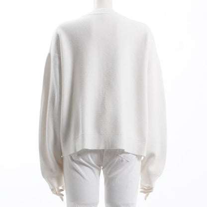 クルーネックニットカーディガン