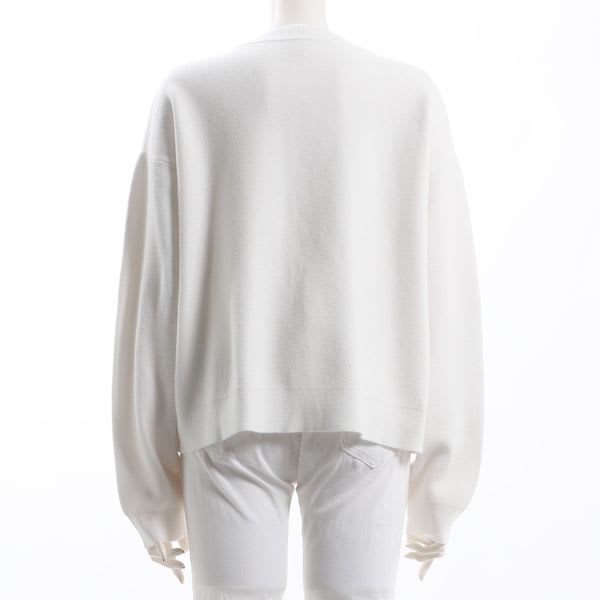 クルーネックニットカーディガン