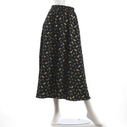 小花柄フレアスカート