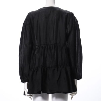 シアーティアードブラウス