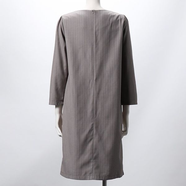 ストライプ柄ワンピース