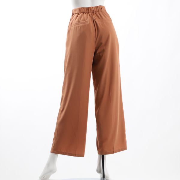 タックワイドパンツ