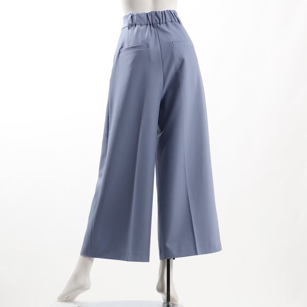 バックゴムタック入りワイドパンツ