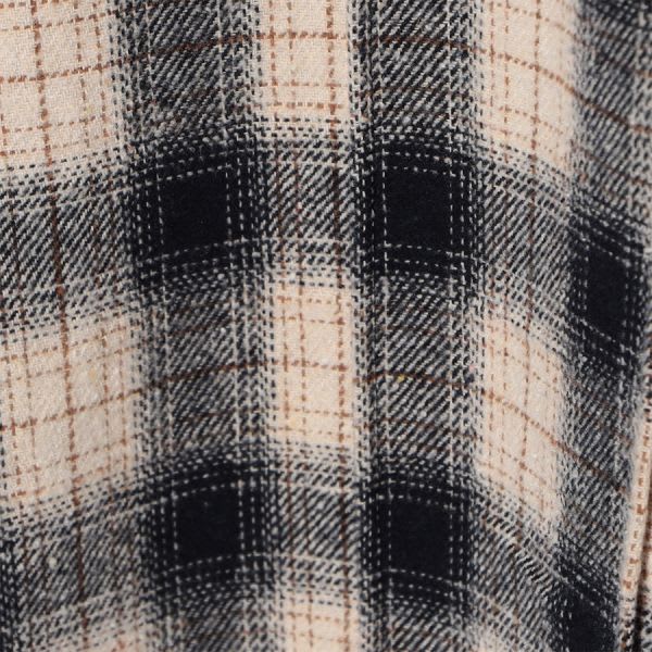 オンブレチェックフレアスカート