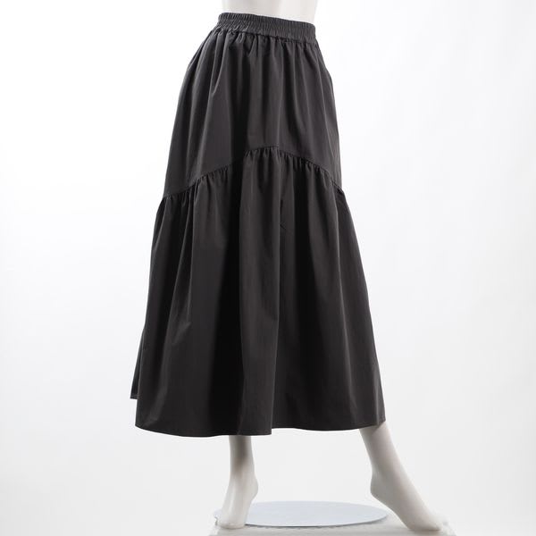 ティアードシルエットギャザースカート