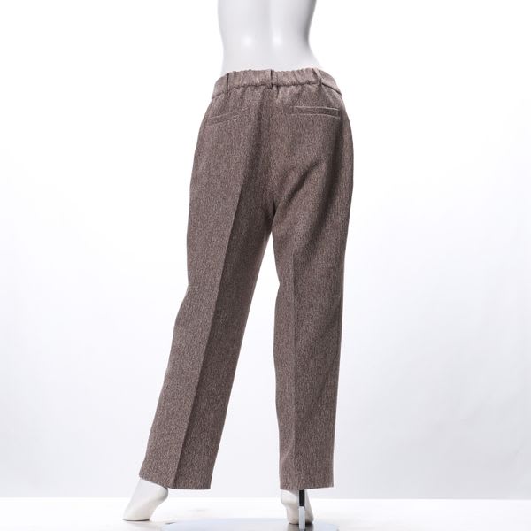 ネップツイードテーパードパンツ