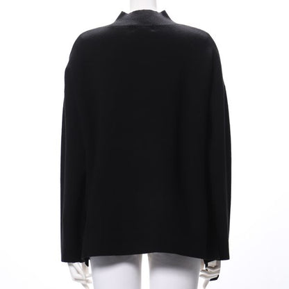 サイドスリットデザインニット