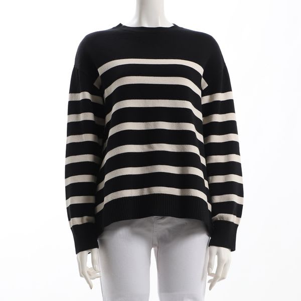 ボーダー柄ニット