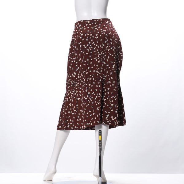 切替マーメイドスカート