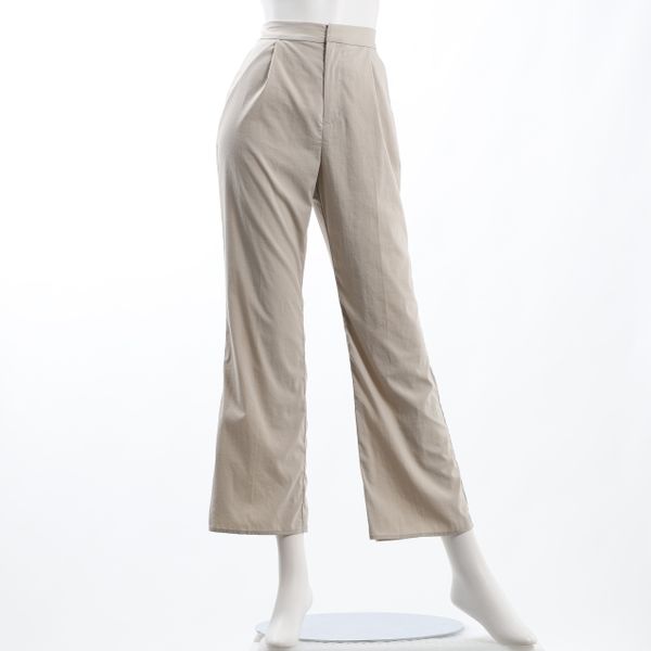 ストレッチハイウエストフレアパンツ