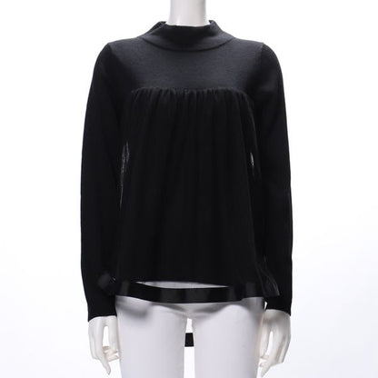 チュールドッキングニット