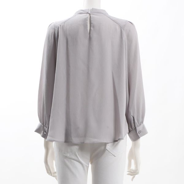 ギャザーデザインブラウス