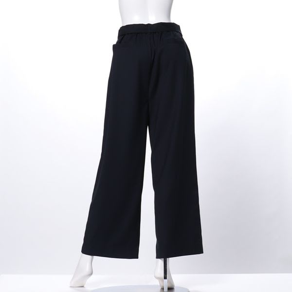ウエストリボンワイドパンツ