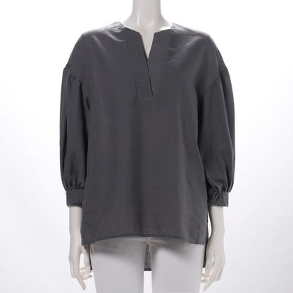 ふんわり袖ブラウス