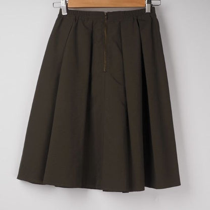 ウエストゴムフレアスカート