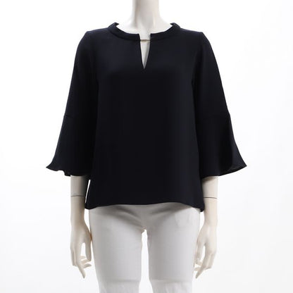 メタルパーツフレアスリーブブラウス