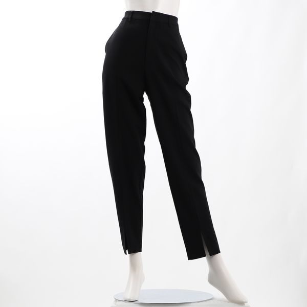 フロントスリットテーパードパンツ
