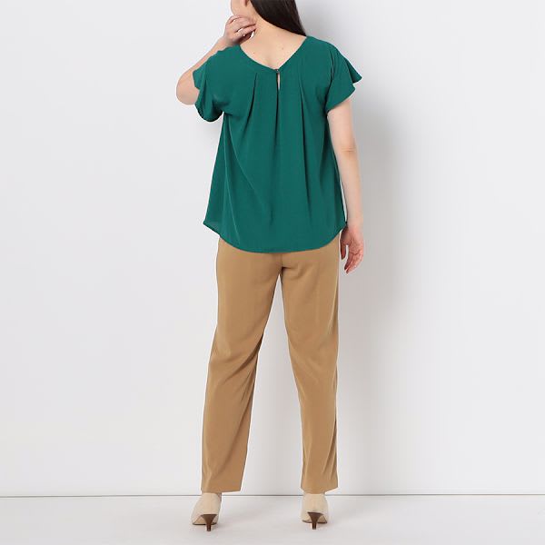 プルオン仕様テーパードパンツ