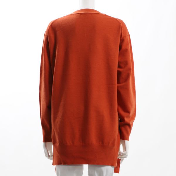 サイドスリットバックテールニット