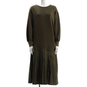 プリーツドッキングワンピース