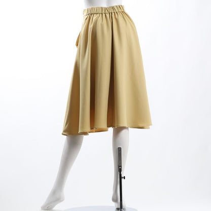 サイドフラップデザインフレアスカート