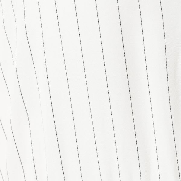 ドロストデザインストライプ柄ワンピース