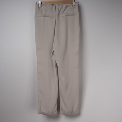 ギャザーウエストストレートパンツ