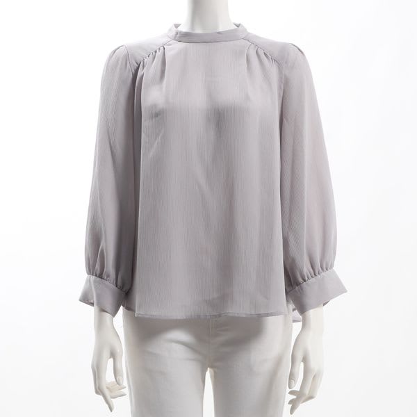 ギャザーデザインブラウス
