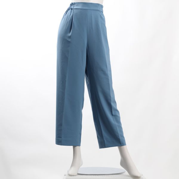ウエストゴムタックパンツ