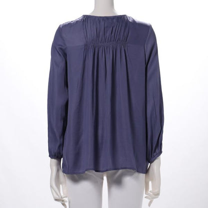 ギャザーデザインブラウス