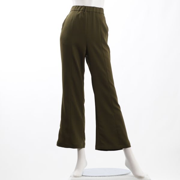 センタータックフレアシルエットパンツ