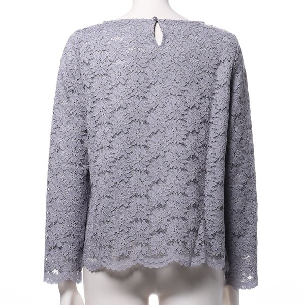 総レースブラウス