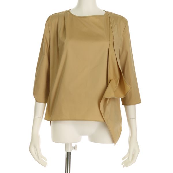 アシンメトリーデザインブラウス