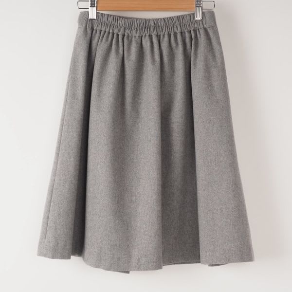 ウールフラノフレアスカート