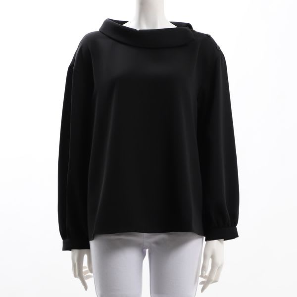 デザイン衿ブラウス