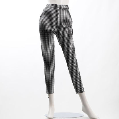 ポケット付きテーパードスキニーパンツ