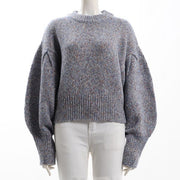 ボリューム袖ニット