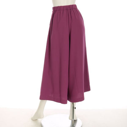 タック入りフレアパンツ