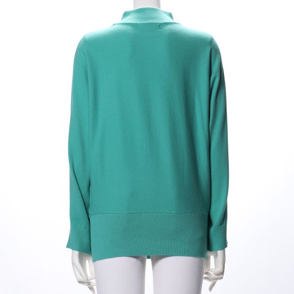 ボトルネックハイゲージニット