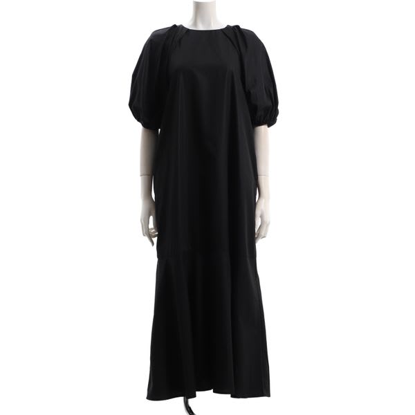 パフスリーブマーメイドシルエットワンピース