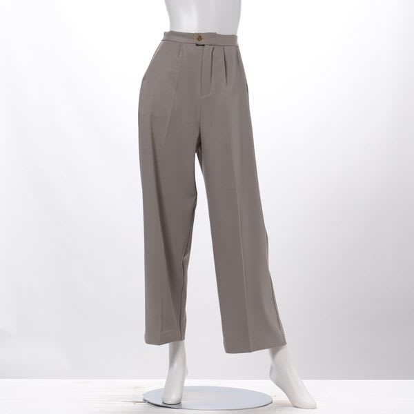 シンプルストレートパンツ