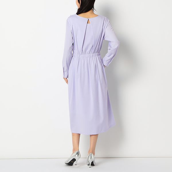 バックタックデザインワンピース