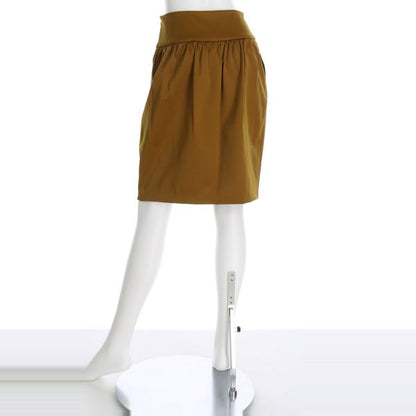 ギャザー切り替えスカート