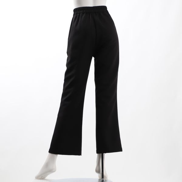 フロントスリットセンターシームフレアパンツ